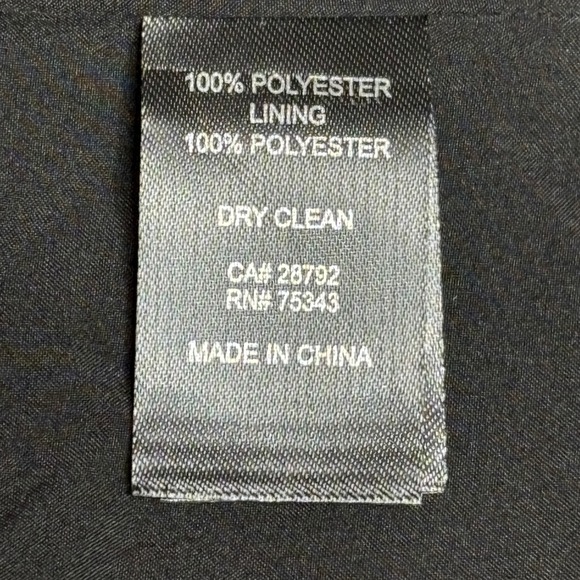 Joie Black Satin Blazer Jacket Single Button Lapel Collar Womens Size 6 - Picture 7 of 7